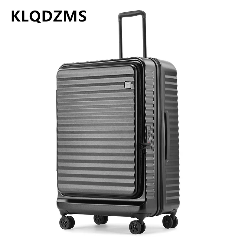 Front Opening Laptop Luggage 24 Inch - KLQDZMS Bolsa de bagagem multifuncional para