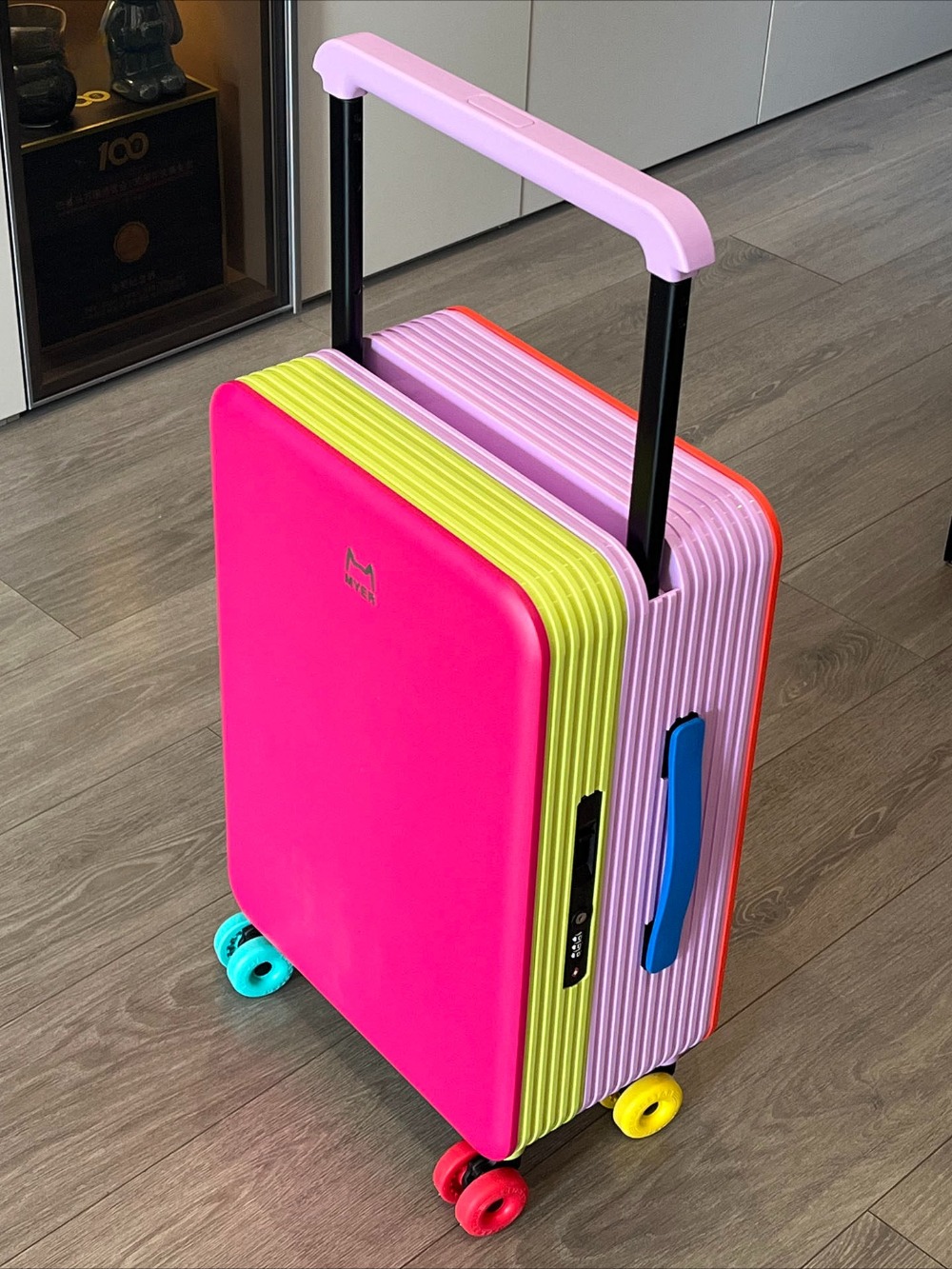 Spinner Wheel Rolling Suitcase 20 Inch - Mala de viagem moderna de 20