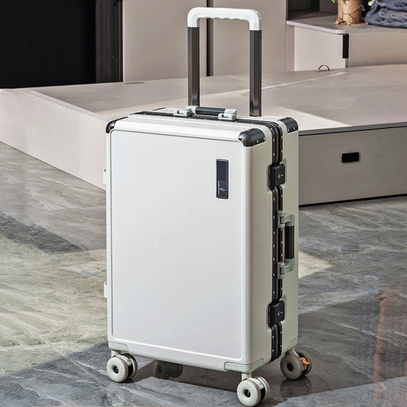 Aluminum Frame Carry On Luggage - Mala de viagem com estrutura de