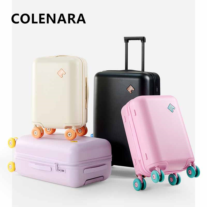 Spinner Wheel Rolling Suitcase 20 Inch - Mala de viagem COLENARA ABS+PC 20