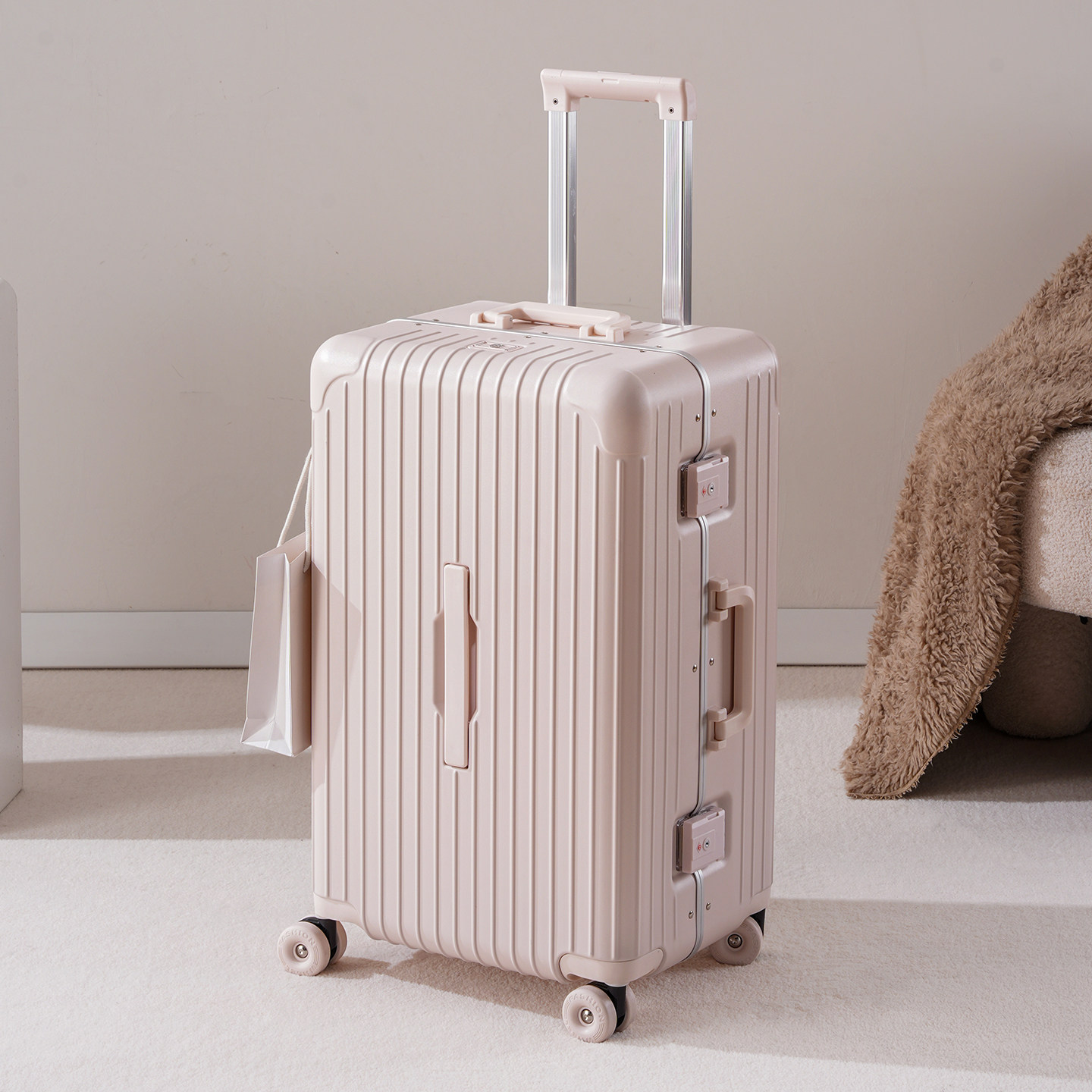 Aluminum Frame Carry On Luggage - Nova Mala de Viagem com Estrutura