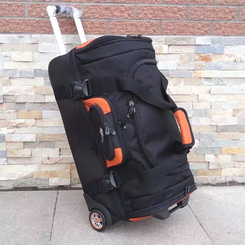 Mala de Viagem com Rodas de Gr - Foldable Rolling Luggage Bag avaliação e preço